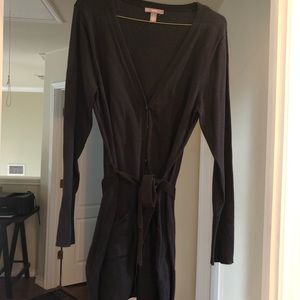 Apt 9 long sweater with belt